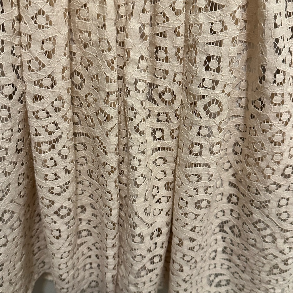 J Crew Blush Broderie Anglaise Dress, size 2 pre owned - Picture 9 of 11